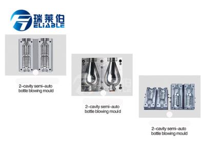 High Precision Plastic Blow Moulding 0.2 - 2 L Cold / Hot Runner With 2 Cavity