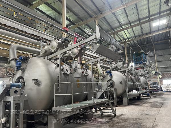 High Efficiency Low ConsumptionHT Air And Liquid Multi-flow Dyeing Machine