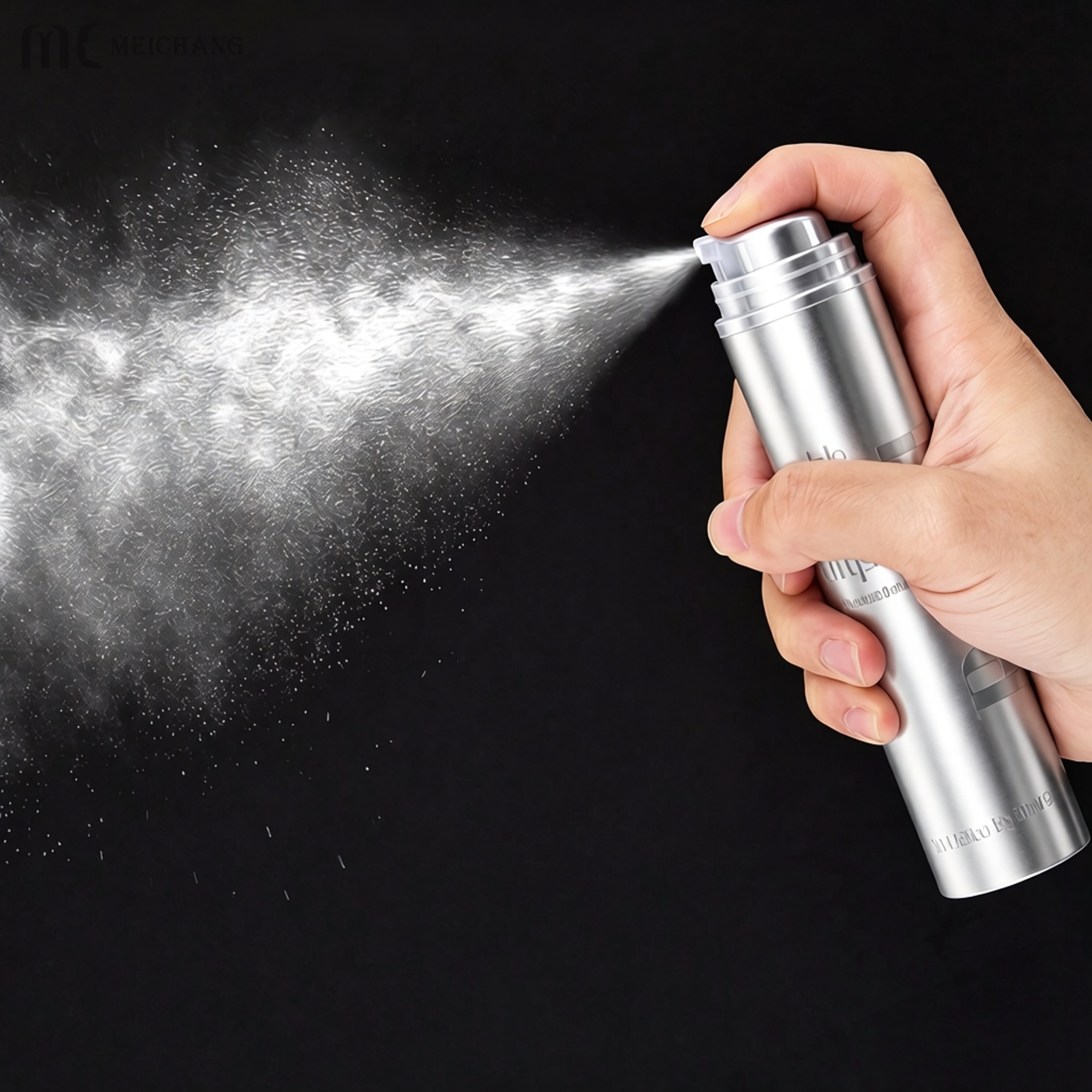 Eco-Friendly PP Dry Powder Spray Bottle for Makeup & Body Glitter (MC-1514)
