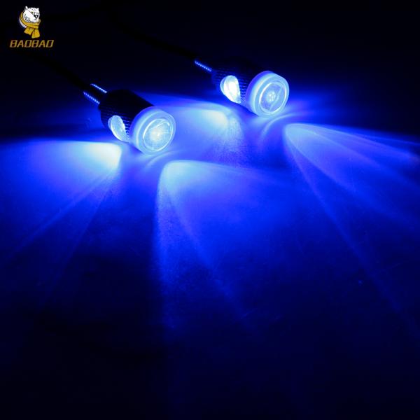 Red Yellow Blue Green Universal 2W 12V LED Bulb For Motorcycle Car
