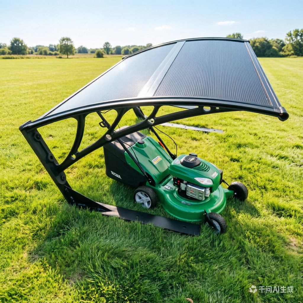 Polycarbonate sheet Roofing Plastic Bracket Lawn Mower Canopy Easy install