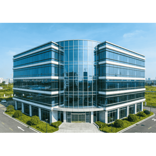High Rise Prefab Commercial Steel Structure Buildings For Office Shopping Mall Showrooms