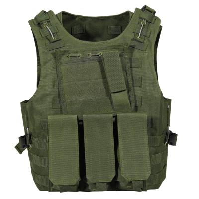 Police Camouflage Tactical Vest with different size's Magazine bag