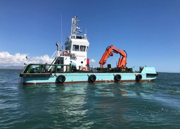 MC1500 Multi Cat Service Boat 40 T Bollard Pull 8 Knots Speed DC 24V
