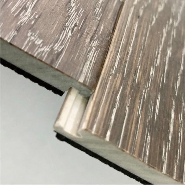 Suministro de revestimiento de madera real SPC con sistema de clic avanzado y núcleo rígido SPC
