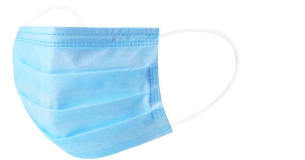 Safe Disposable Non Woven Surgical Mask 3 Ply Medical Mouth Mask Stable