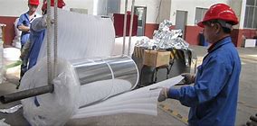 Plain aluminium foil for medical and pharmaceutical packaging and food packaging