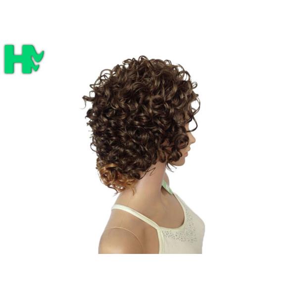 6 inch -36 inch Heat Resistant Short Curly Bob Wigs For Black Women