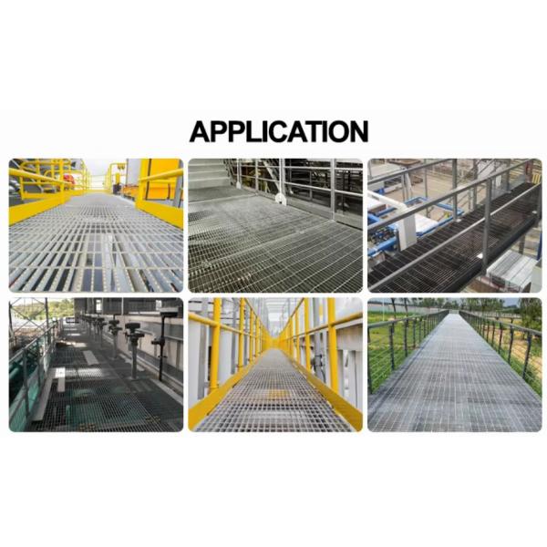 3.1mm Green Powder Coated Steel Grating for Safety Protection