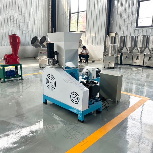 Industrial 50 /100 /120 /150 /200/300 /350 /500kg/h animal feed extruder Dry Cat Shrimp Dog Food Making Machine