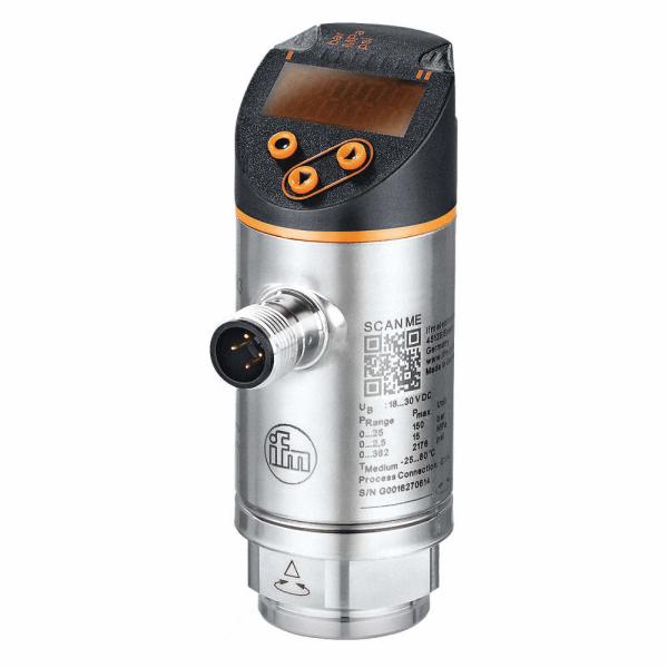 Gold Plated IFM Pressure Sensor With Display PN7093 PN-025-RER14-QFRKG US V