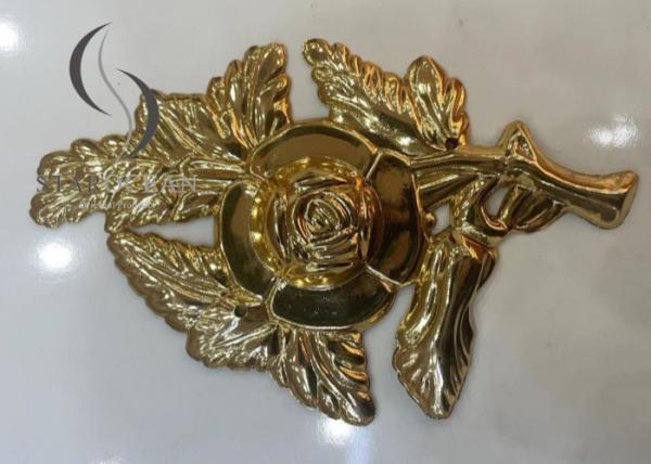 Garnitures européennes funèbres en plastique de cercueil de la fleur F01 d'accessoires de cercueil