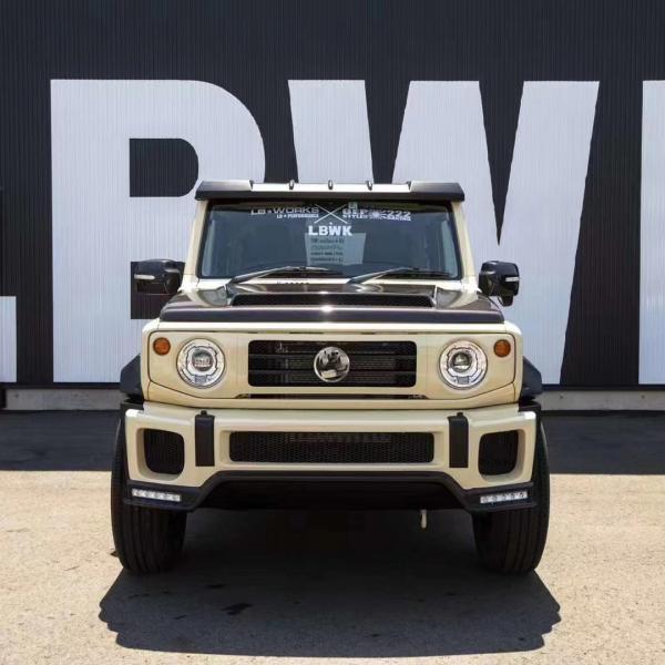 The New Product JIMNY Body Kit JIMNY Upgraded LB  Style Front and Rear Bumper Wide Bodyki