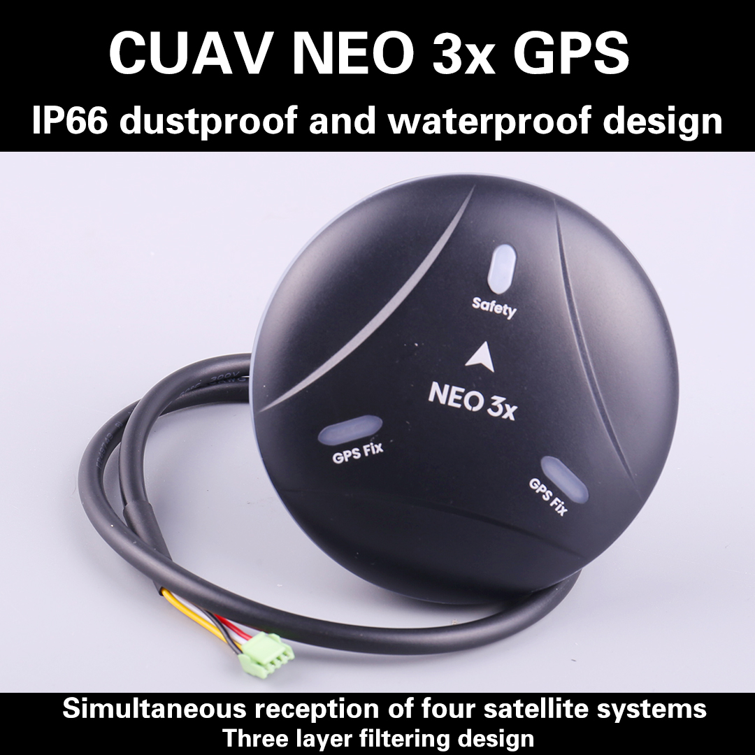 Cuav New Neo 3x M9n Gps Airplane with Can Protocol Gnss Composite Material Transmitter Receiver Pair