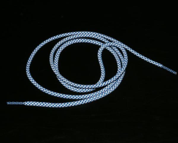 Como os Shoestrings reflexivos 1Pair 100 dos laços de tênis de corrida de  corda redonda do esporte da sapatilha de 120 140 160cm