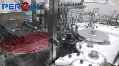 Certificação do GV das exigências de PW-HX Vial Filling Line Small Volume PBF