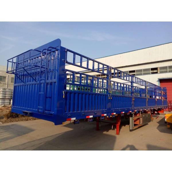Axles Pig Transport Horse Carriage Fence Semi Trailer Customized Size