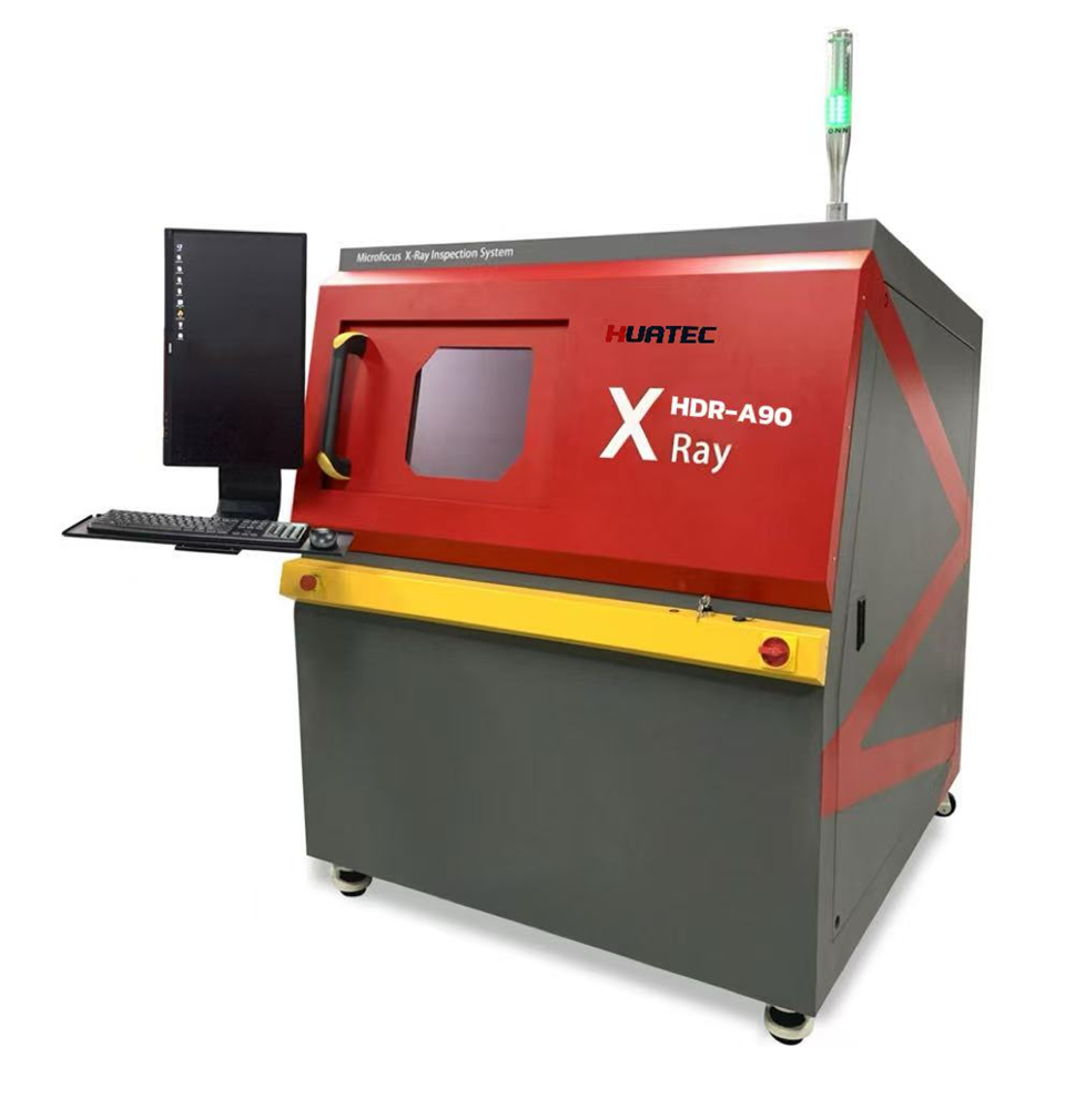 HDR-A90 Microfocus X-ray Machine HD Flat Panel Detector Multi-function Dimension & Void Testing Equipment