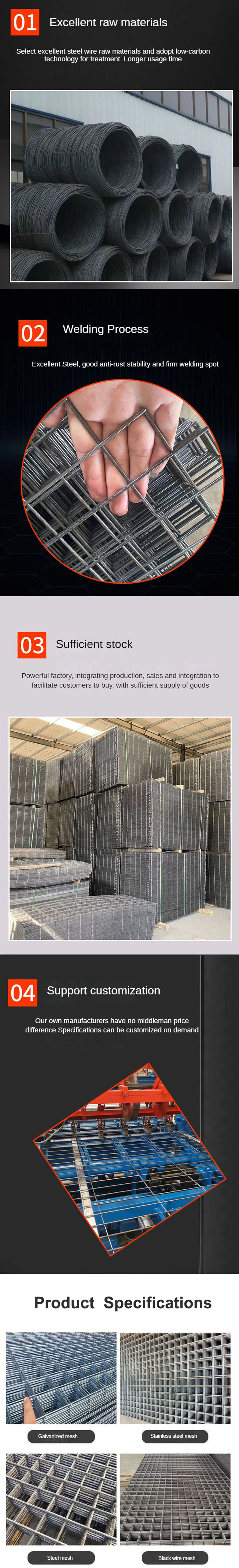 Galvanized Powder Coated Welded Air Vents Stainless Steel Welded Wire Mesh