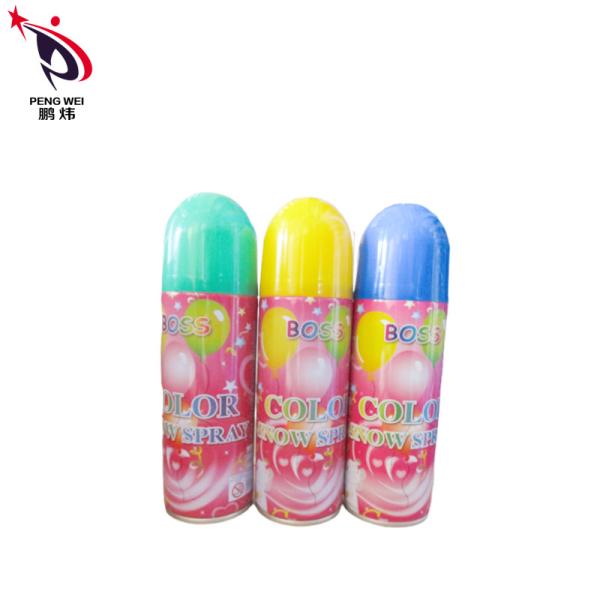 6 Colors Flammable Artificial Snow Spray On Fake Tree Harmless