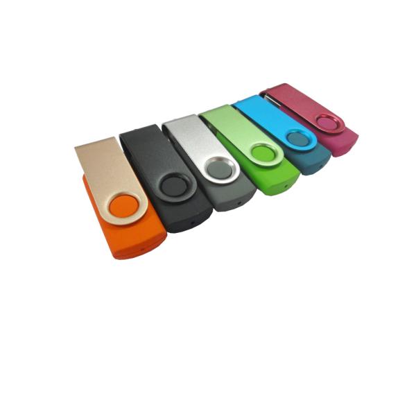 68 * 17 * 8mm 64G USB Flash Pen Drive Black / Gold / Gray / Green For Bulk Gifts