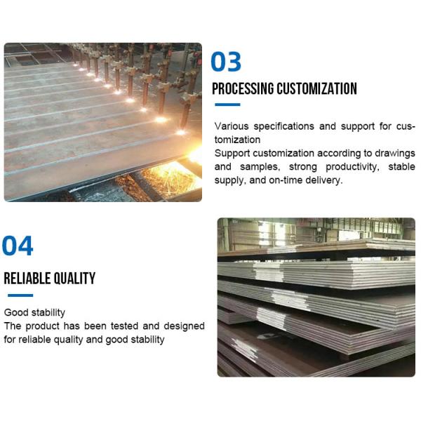 Raex500 Nm400 Nm450 Ar360 Wear Resistant Steel Plate / Sheet