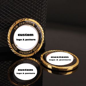 Custom Zinc Alloy Challenge Coin with Die Cutting Printing and Custom Logo for Souvenirs