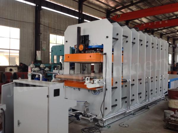 Presse à vulcaniser à plateaux 2000T / 1800×1800mm, type à cadre, pour le traitement du caoutchouc