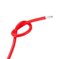 Os fios internos elétricos 150C 300v da conexão do silicone estanharam os fios de cobre e os cabos