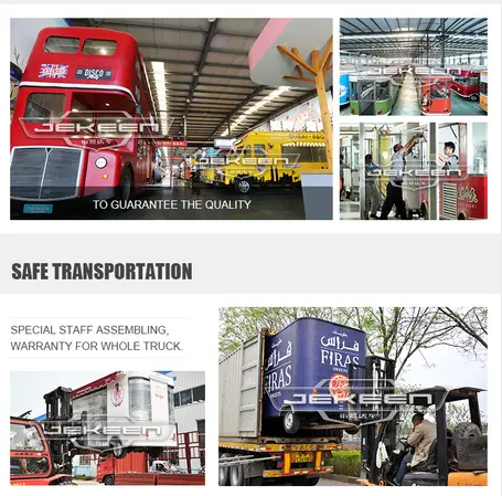 Four-Wheeled Electric Mobile Snack Cart, Multi-Function Dining Cart Stall