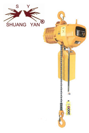 1T / 2200lb 36v Electric Chain Hoist 360 Degrees Rotation