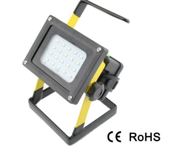 Outdoor Rechargeable LED Flood Light Project Lamp , 20W Rechargeable Led Floodlight