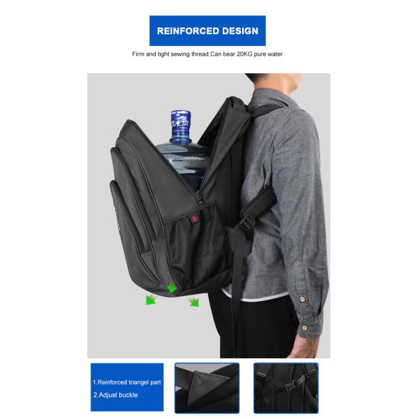 15.6 Inch Usb Durable Travel Laptop Backpack Shockproof