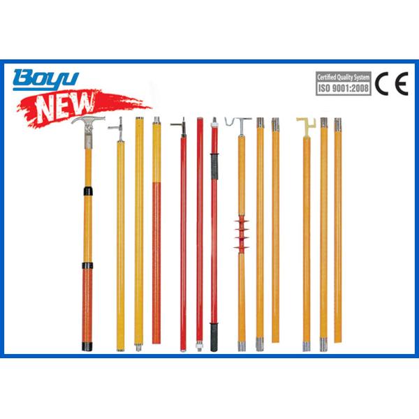 FRP のエポキシ樹脂ガラス繊維の熱い棒