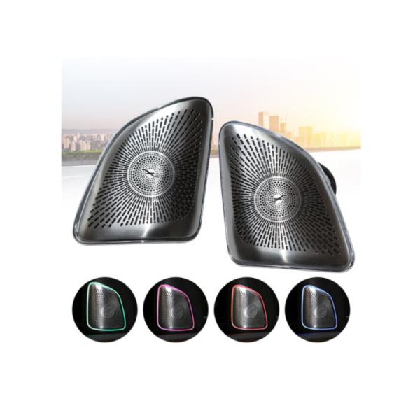 12V Audio Car Door Speaker Covers With Luminous Ambient Light