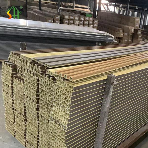Modern Design High Quality Durable Corrosion-Resistant Outdoor Wpc Facade Wall Panel