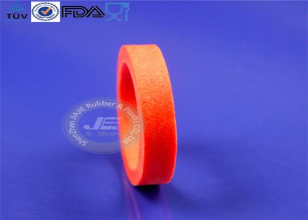 Heat Stabile Molded Silicone Parts , Reusable Silicone O Ring Gasket
