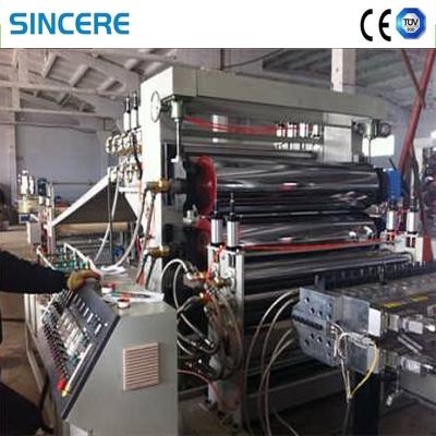 Machine à extruder les feuilles pour animaux de compagnie transparente de 0,1 à 30 mm