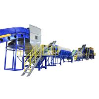 Plastique de bouteille d'animal familier lavant réutilisant la machine grande capacité facile à utiliser