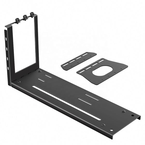 3 Slots Vertical GPU Mount Bracket with Durable Metal Construction for Space Optimization in PC Cases