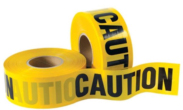 Traffic Safety Barricade Caution Tape Work Safety Barrier Tape High Visable Police Warning Tape