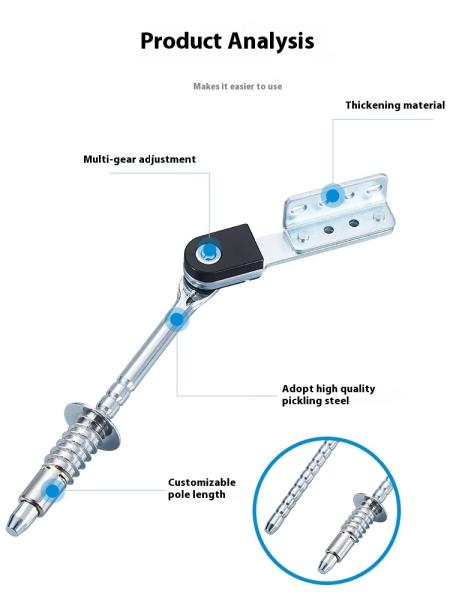 New Hardware Accessories Sofa Headrest Hinge Furniture Connection Angle Adjuster Ratchet Folding Armrest Furniture Hinge