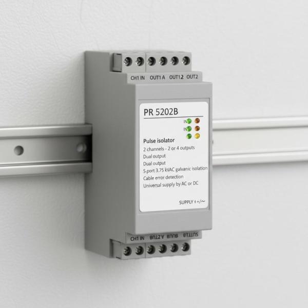 AC / DC Power Supply Intrinsically Safe Barrier PR 5202B Pulse Isolator 2 Channels