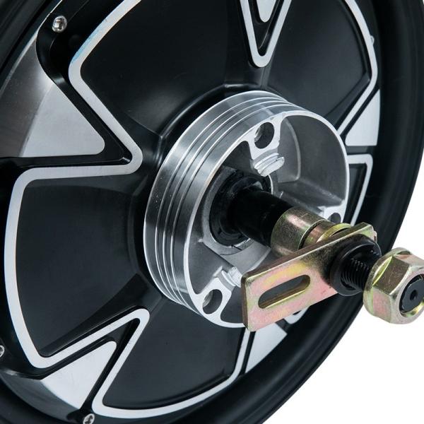 Peças de scooter de motocicleta de ciclomotor 48V - 60V 10 polegadas 1500W Motor elétrico de disco de freio