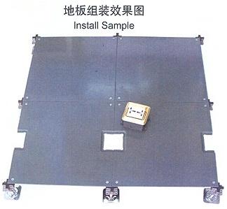 Waterproof and dustproof Conductive anti-static resin Steel  Raised Floor ISO9001