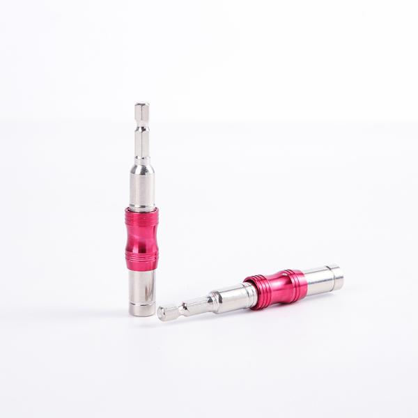 Electroplated Pivoting Bit Tip Holder for 89MM 1/4HEX Forged Chrome Vanadium Steel