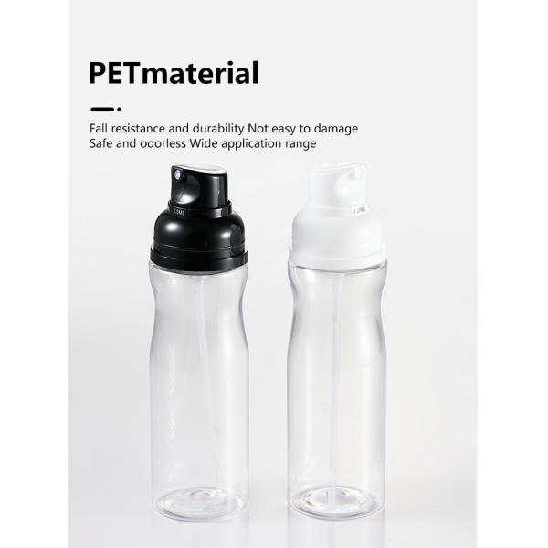Odorless Cooking Oil Spray Bottle Rotating Nozzle PET 250ml