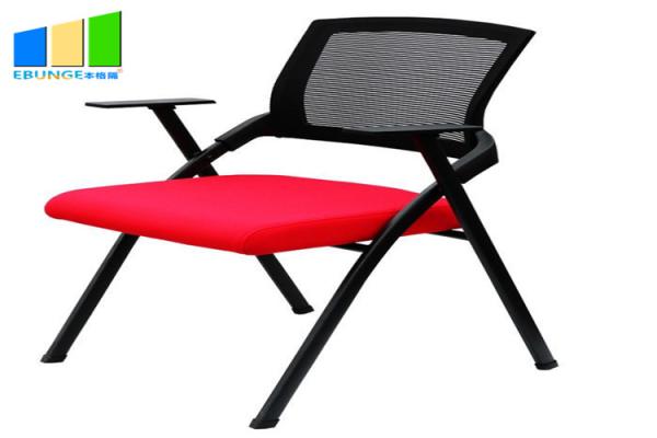 Almofada de escrita de formação da tabuleta de Training Chair With do estudante da conferência do mobiliário de escritório da cadeira