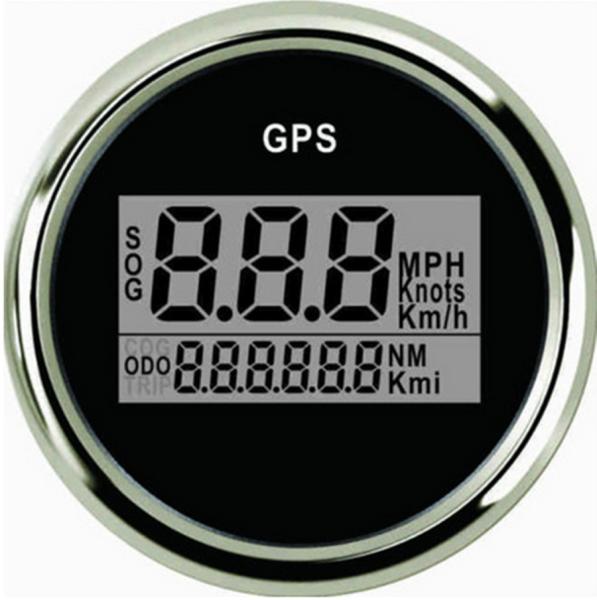 instrumento do iate do velocímetro dos gps do medidor automático da C.C. 9V de 52mm para o carro do barco