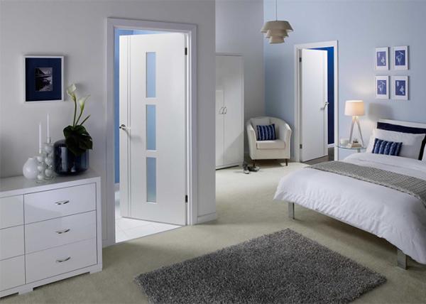Modern Wood Door Design MDF Internal Door MDF Wood Bedroom Door